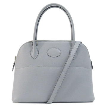 HERMES Bolide 27 Gray Handbag Epson Ladies