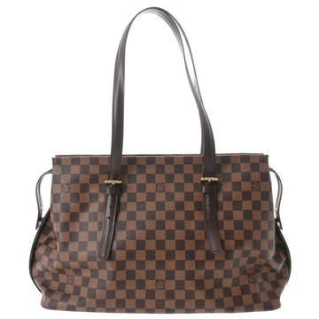 LOUIS VUITTON Damier Chelsea Brown N51119 Women's Canvas Tote Bag