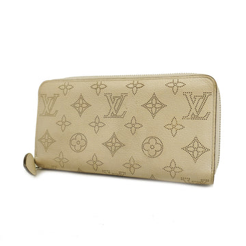 LOUIS VUITTONAuth  Mahina Zippy Wallet Blume M68670 Long Wallet