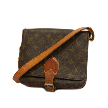 LOUIS VUITTONAuth  Monogram Cartesier M51253 Women's Shoulder Bag