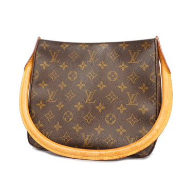 LOUIS VUITTONAuth  Monogram Looping MM M51146 Women's Shoulder Bag