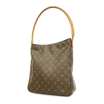 LOUIS VUITTON Shoulder Bag Monogram Looping GM M51145 Brown Ladies