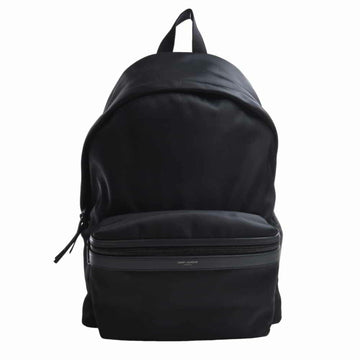 SAINT LAURENT nylon city backpack rucksack 534967 black ladies