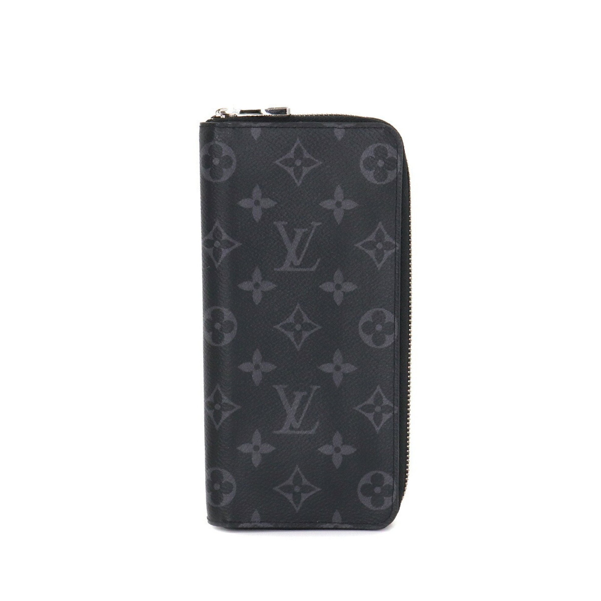 Louis Vuitton Zippy Wallet Vertical Eclipse Monogram Eclipse