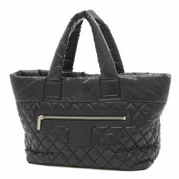 CHANEL Coco Cocoon Tote MM Bag Nylon Black A48611