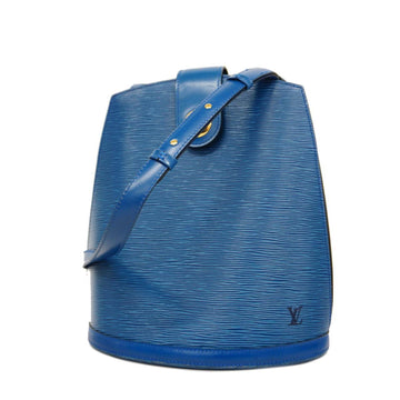 LOUIS VUITTON Shoulder Bag Epi Cluny M52255 Toledo Blue Ladies