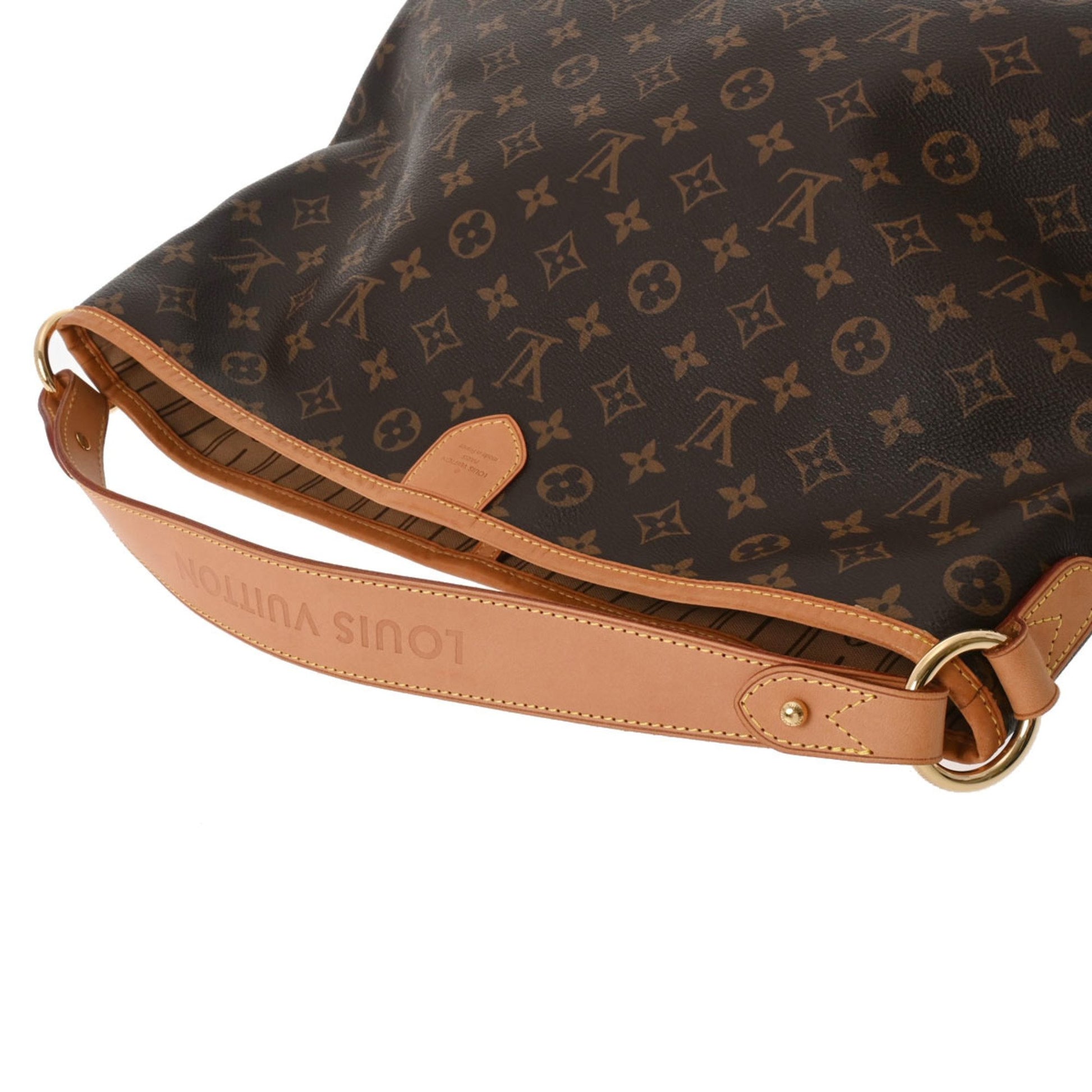 LOUIS VUITTON Delightful GM Monogram Canvas Shoulder Bag Brown