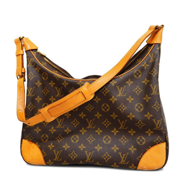 LOUIS VUITTON Shoulder Bag Monogram Boulogne 35 M51260 Brown Ladies