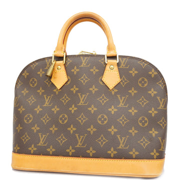 LOUIS VUITTONAuth  Monogram Alma M51130 Women's Handbag