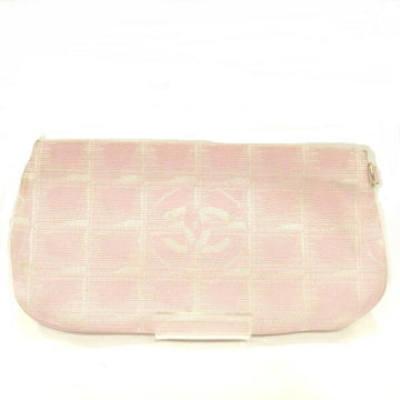 CHANEL New Travel Pink Nylon A20532 Brand Accessories Pouch Ladies