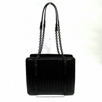 BOTTEGA VENETA Intrecciato Black Bag Tote Ladies