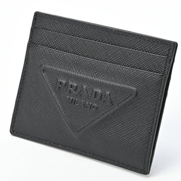 PRADA Saffiano Embossed Leather Card Holder 2MC223 E-153387
