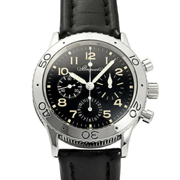 BREGUET Type XX Aeronaval 3800ST/92/3W6 Black Dial Watch Men's