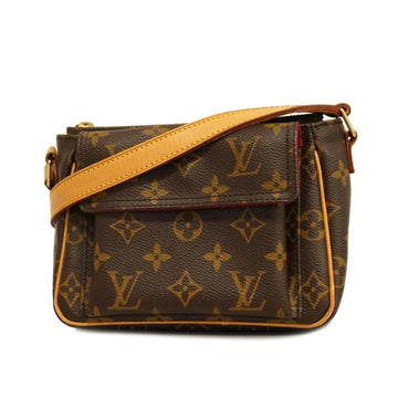 LOUIS VUITTON Shoulder Bag Monogram Viva Cite PM M51165 Brown Ladies