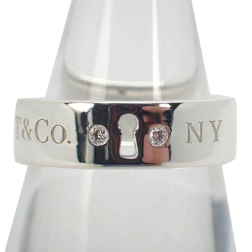 TIFFANY 925 Diamond Lock Ring No. 16