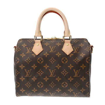 LOUIS VUITTON Monogram Speedy 25 Bandouliere Brown M41113 Women's Canvas Handbag