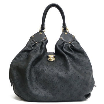 LOUIS VUITTON Shoulder Bag Mahina M93981 Black Ladies