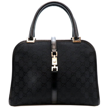 GUCCI Jackie Line GG Women's Tote Bag 002・1071 Canvas Black