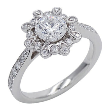 Harry Winston ring Lady's diamond PT950 Blossom No. 10 D0.72