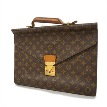 LOUIS VUITTONAuth  Monogram Serviette Conseier M53331 Briefcase