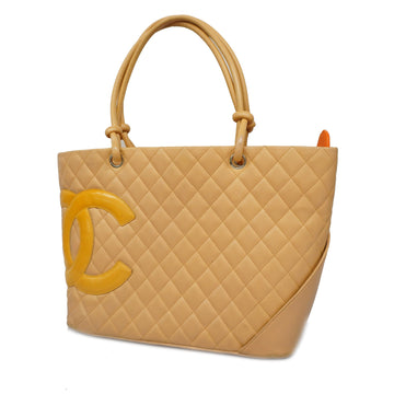 Chanel Ligne Cambon ?????????????????? Tote Bag Women's Cambon Ligne Tote Bag Beige