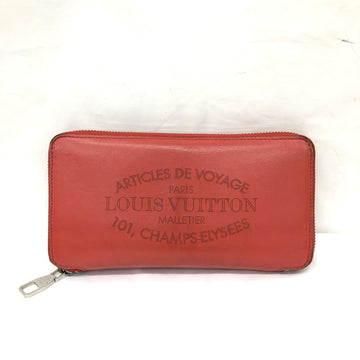 Louis Vuitton Long Wallet M58207 Portefeuille Jena Parnacea Red Round Zipper Made in France Women's Men's ITYKLDFBLYMC RLV1937M