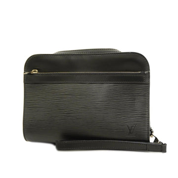 LOUIS VUITTON Clutch Bag Epi Hoche M59362 Noir Men's