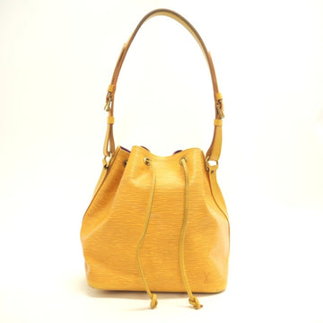 LOUIS VUITTON M44109 Petit Noe Epi Shoulder Bag Jaune [Tassili Yellow] Women's