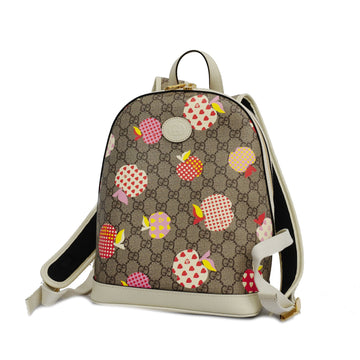 GUCCIAuth  Repom 552884 Women's GG Supreme Backpack Beige,Ivory