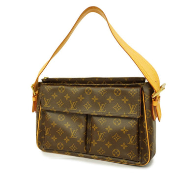 LOUIS VUITTON Shoulder Bag Monogram Viva Cite GM M51163 Brown Ladies