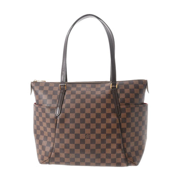 LOUIS VUITTON Damier Totally MM Brown N41281 Unisex Canvas Tote Bag