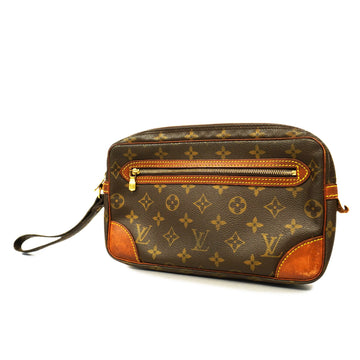 LOUIS VUITTONAuth  Monogram Marley Dragonne GM M51825 Women's Clutch Bag