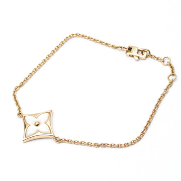 LOUIS VUITTON Color Blossom Star Bracelet Q95466 Pink Gold [18K] Shell Charm Bracelet Pink Gold