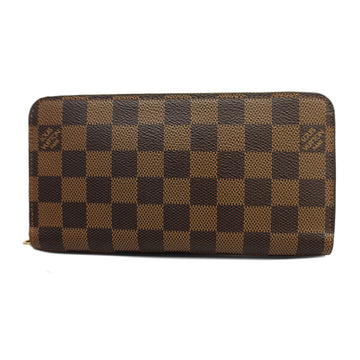 LOUIS VUITTONAuth  Damier Zippy Wallet Zippy Wallet N41661 Men,Women,Unisex