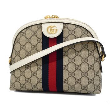 GUCCIAuth  Ophidia Shoulder Bag 499621 Women's GG Supreme Shoulder Bag Beige