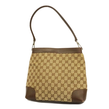 GUCCIAuth  GG Canvas Shoulder Bag 33900 GG Canvas Beige,Brown