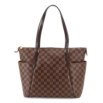 LOUIS VUITTON Damier Totally MM Tote Bag Ebene N41281