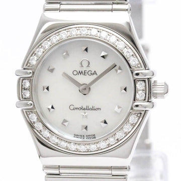 Polished OMEGA Constellation My Choice Diamond MOP Dial Watch 1465.71 BF554456