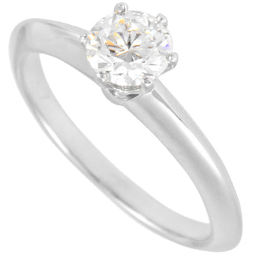TIFFANY&Co diamond 0.37[G/VVS2] solitaire ring Pt950 #7