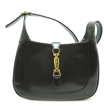 Gucci Jackie Small Hobo Shoulder Women's Bag 636709 Leather Black