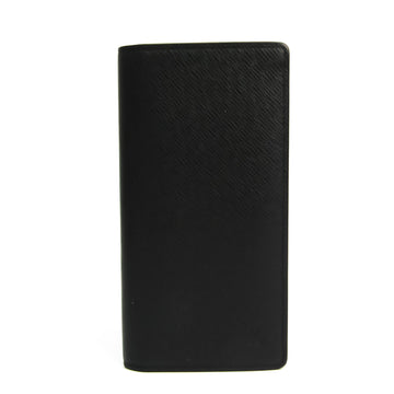 Louis Vuitton Taiga Portofeuil Brother M30501 Men's Taiga Leather Long Wallet (bi-fold) Noir