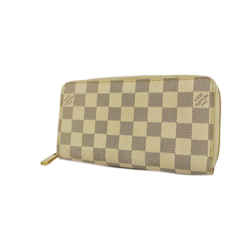 LOUIS VUITTONAuth  Damier Azur Zippy Wallet N60019 Women's Long Wallet