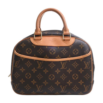 LOUIS VUITTON Monogram True Bill Handbag M42228 Brown Women's