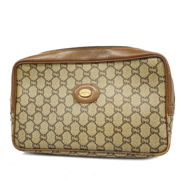 GUCCIAuth  GG Plus Clutch Bag Women's Clutch Bag Beige,Brown