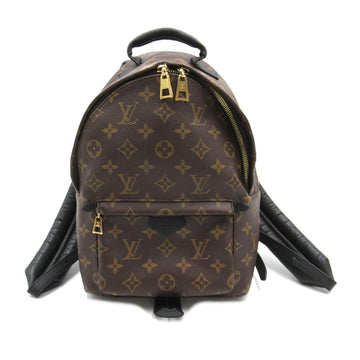 LOUIS VUITTON Palm Springs Backpack PM Brown Monogram PVC coated canvas M44871