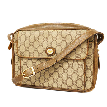 GUCCIAuth  GG Plus Women's GG Plus Shoulder Bag Beige,Brown