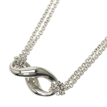 TIFFANY Figure Eight Necklace Silver Ladies