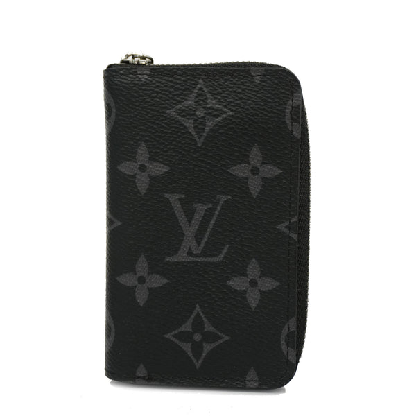 LOUIS VUITTON M81662 Zippy Coin Purse Vertical Coin Case Color: Monogram