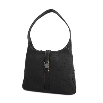 SALVATORE FERRAGAMOAuth  Gancini 2 Way Bag Women's Leather Shoulder Bag Black
