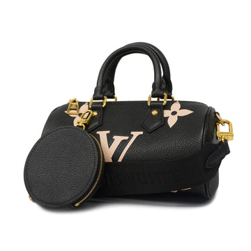 LOUIS VUITTONAuth  Monogram Empreinte 2way Bag Papillon BB M45980 Beige,Black